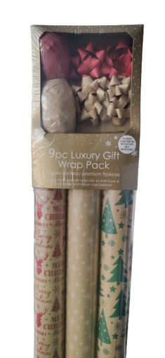 Picture of LUXURY WRAPPING PACK KRAFT